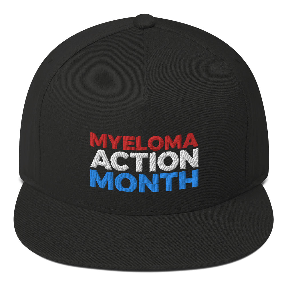 Myeloma Action Month Flat Bill Cap