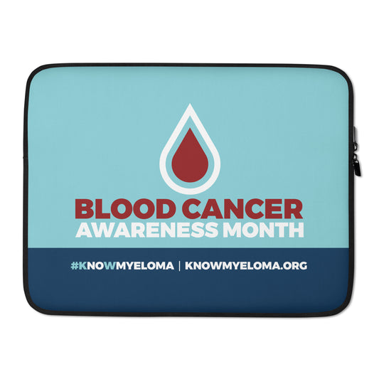 Blood Cancer Awareness Month Laptop Sleeve 15 inch