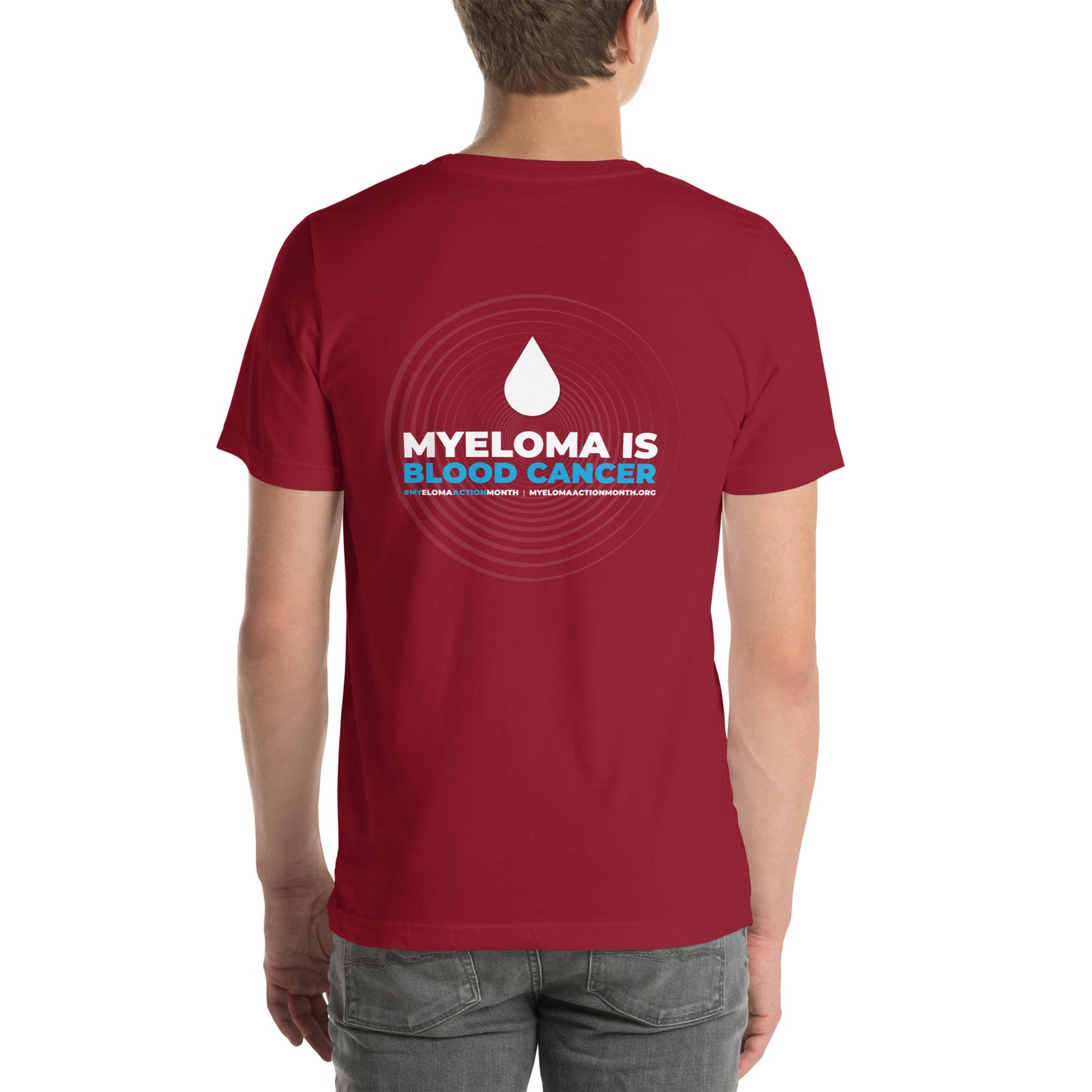 Myeloma Action Month Unisex t-shirt