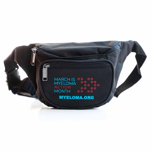 IMF Myeloma Action Month Fanny Pack - Black