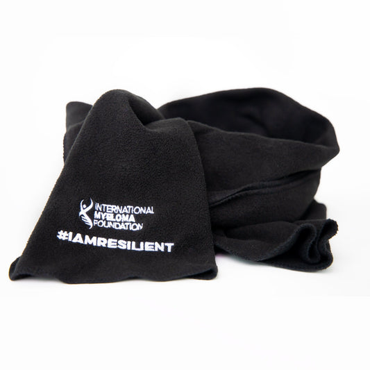 "I am Resilient" microfiber scarf