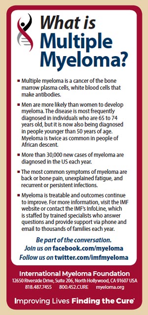 IMF Tip Card: What Is Multiple Myeloma?